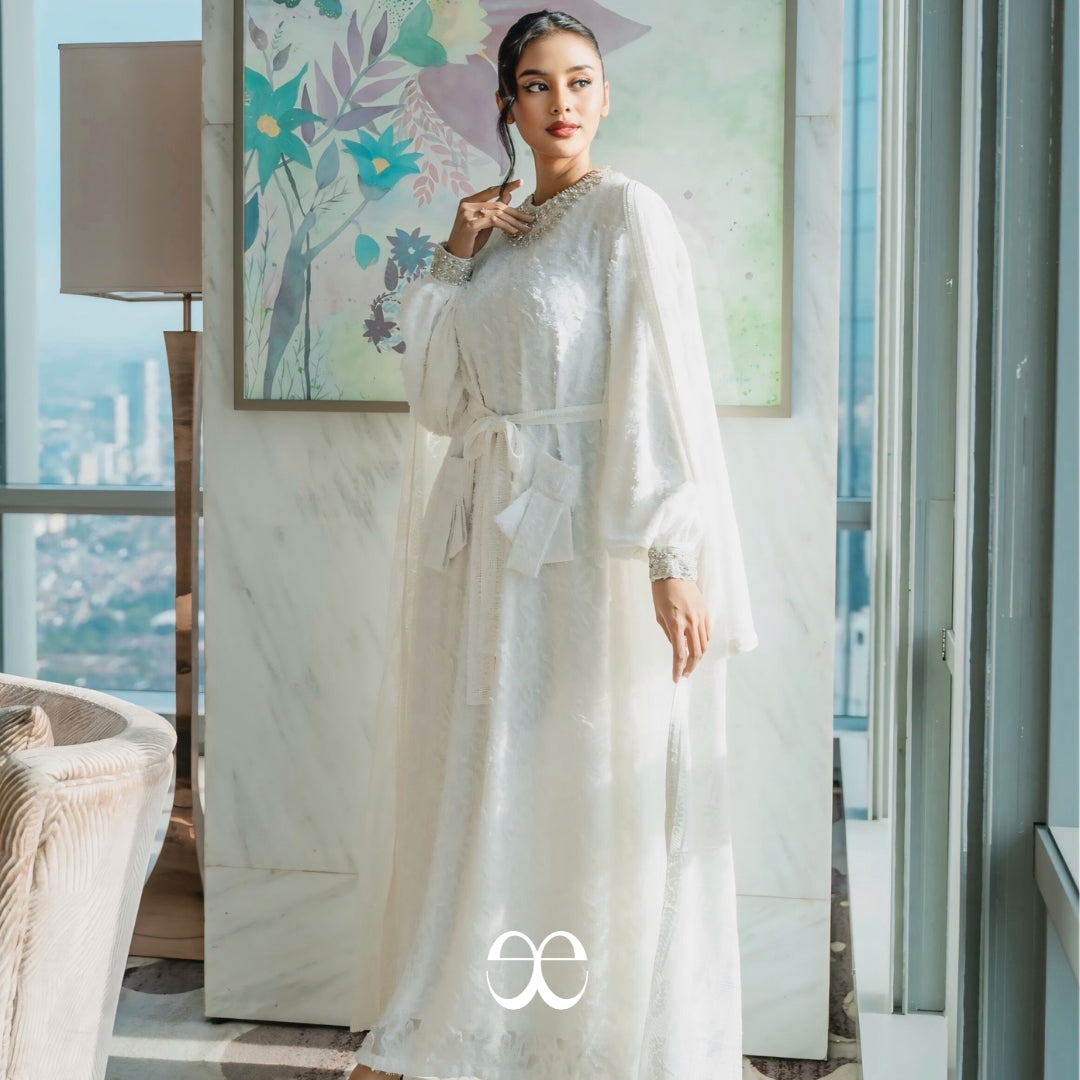 Ivory Celestia Dress - Couture Collection