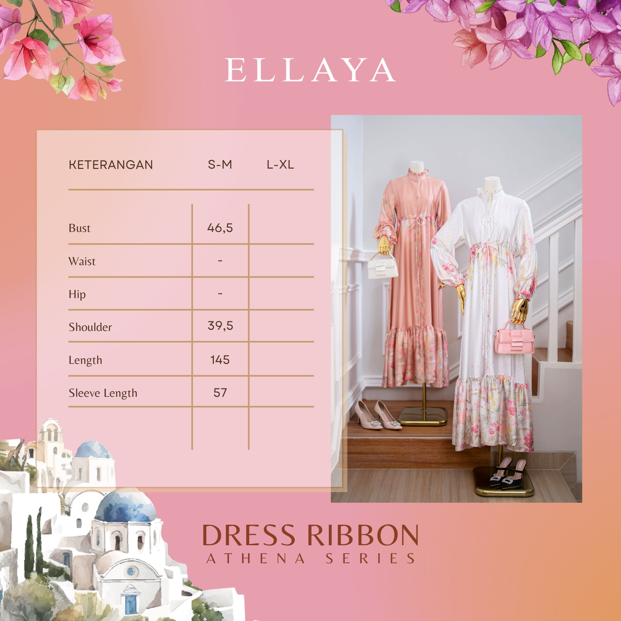 Dress Ribbon - Athena Series
