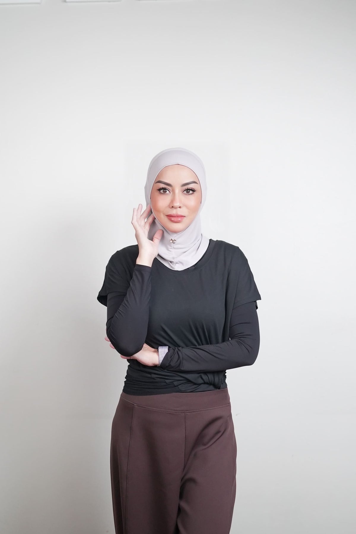 ELLAYA Hijab Sport Wear Instant FlowFit Jersey Series