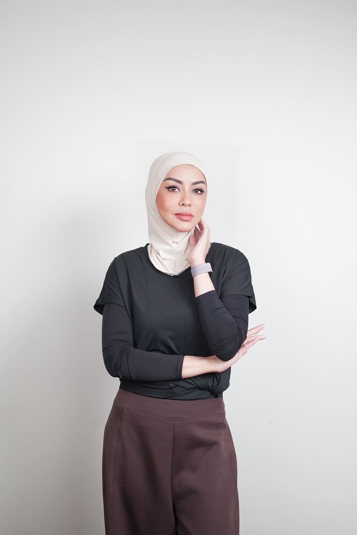 ELLAYA Hijab Sport Wear Instant FlowFit Jersey Series