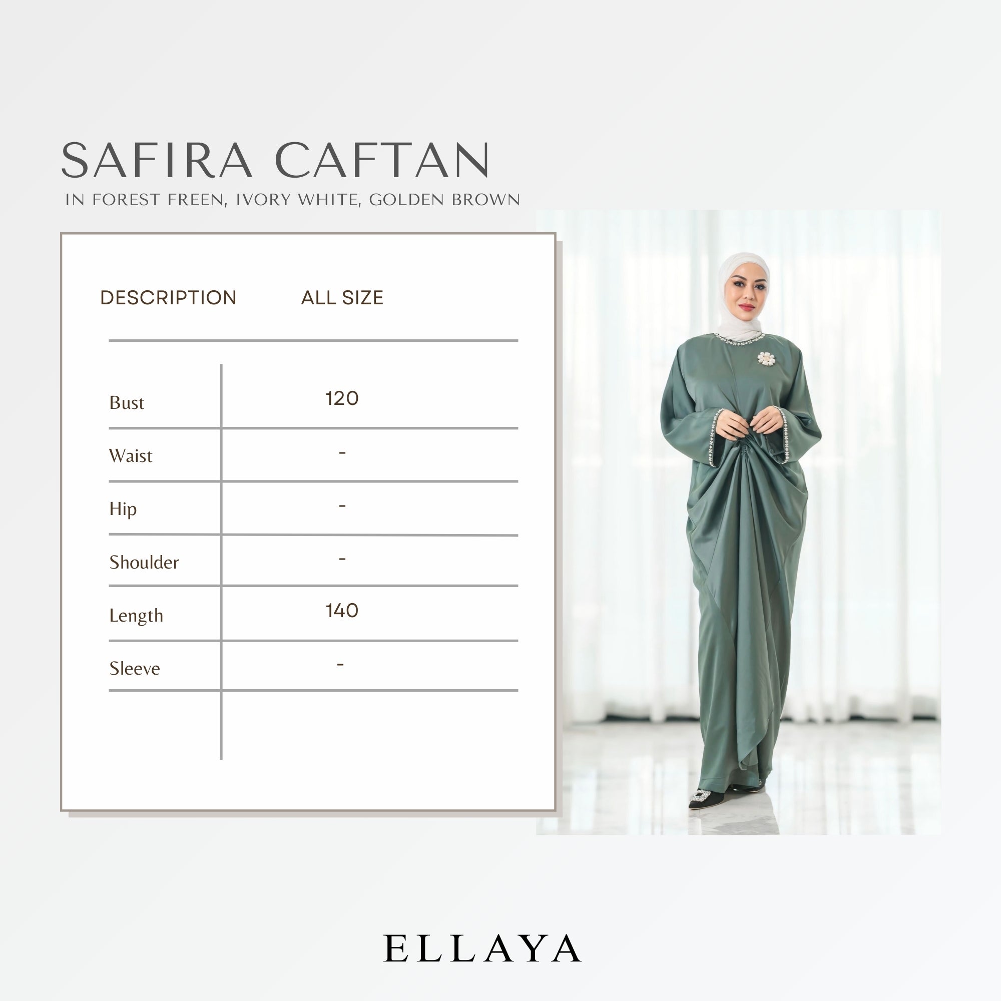 Safira Caftan - Samira Series