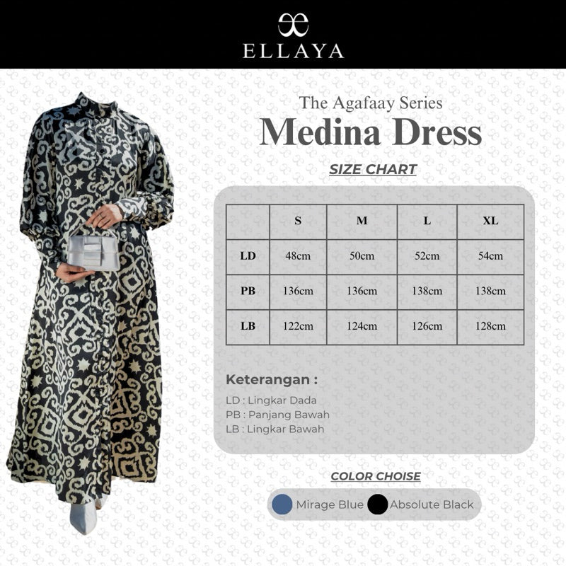 Medina Dress - The Agafaay Series