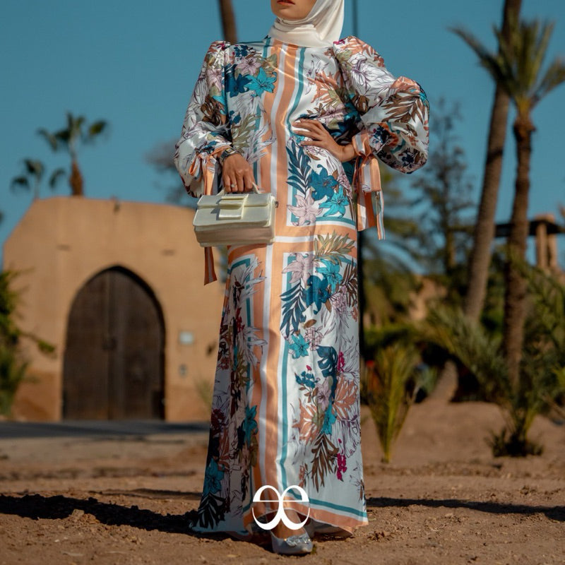 Rue Dress - Le Jardin Majorelle Series