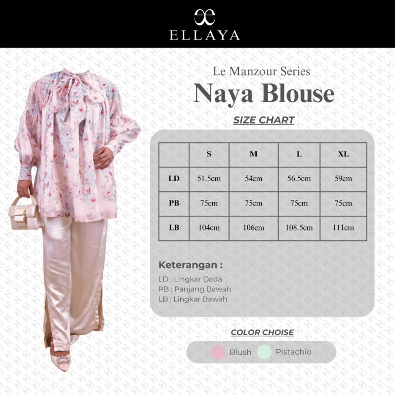 Naya Blouse - Le Manzour Series
