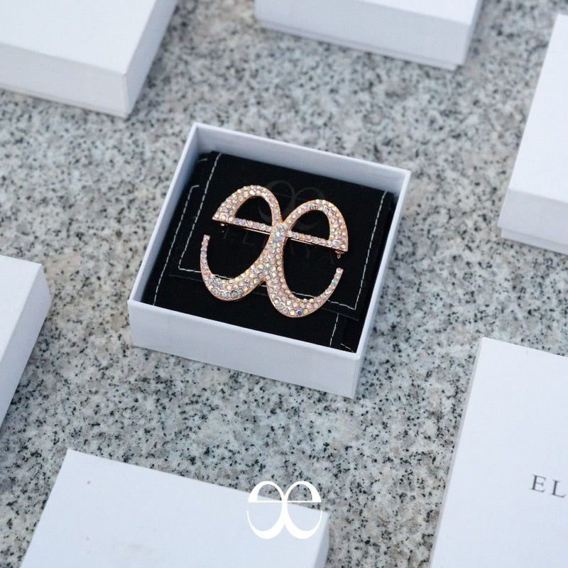 Elysian E Signature Brooch - E Classic Brooch Signature