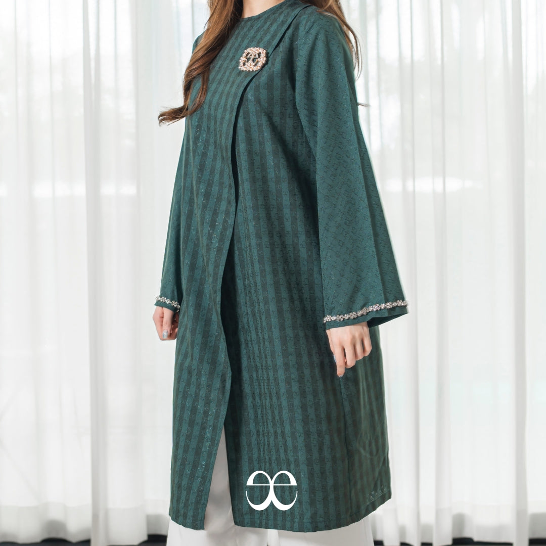 Claudya Dobby Monogram Tunic - Samira Series