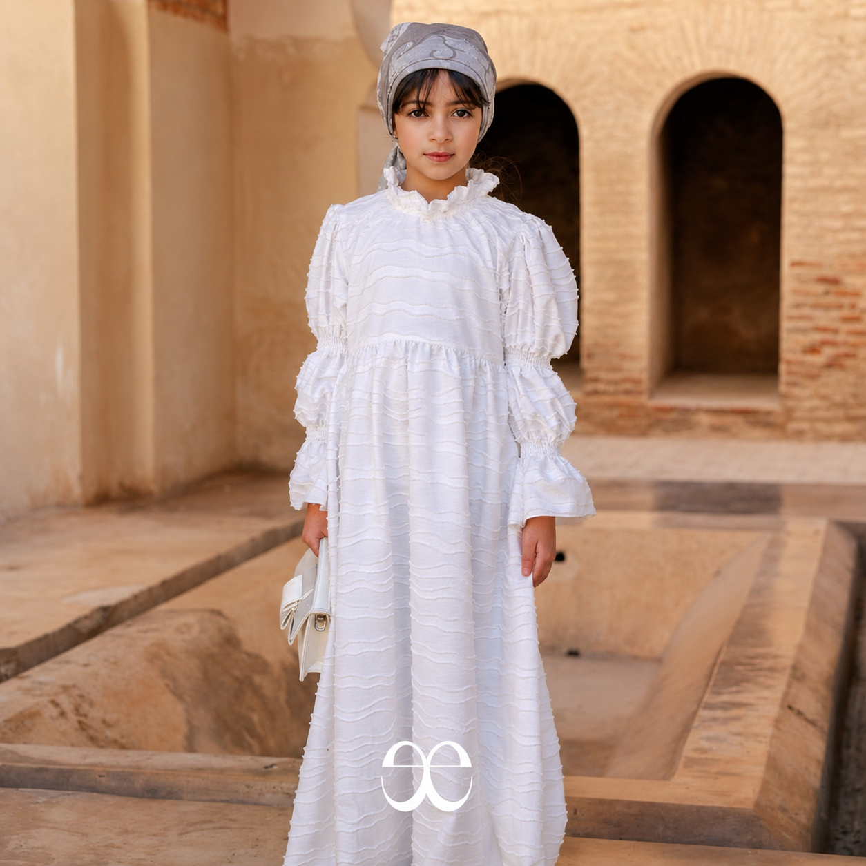ELLAYA Dress Anak Perempuan Palaiz Kids El Kotobia Series