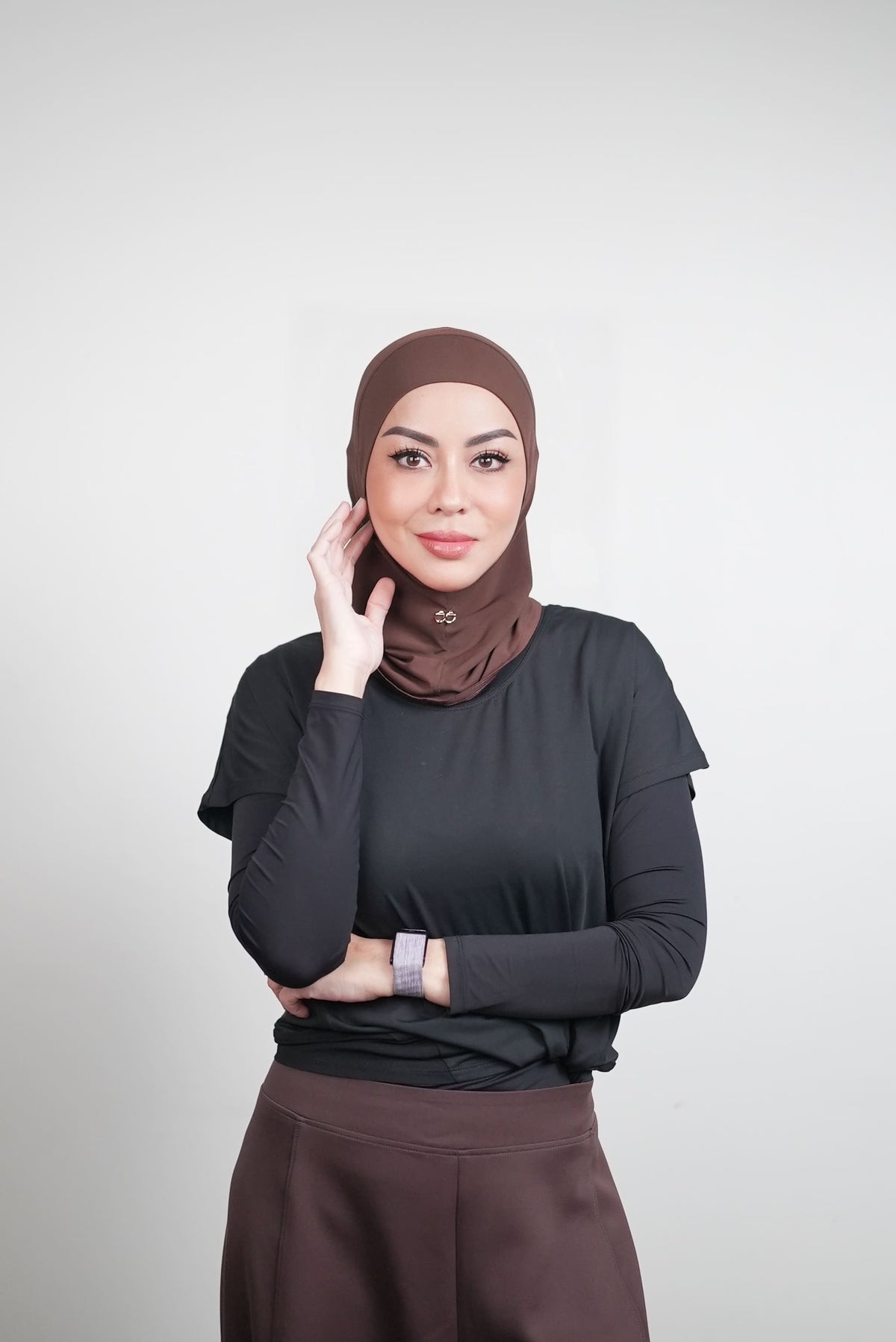 ELLAYA Hijab Sport Wear Instant FlowFit Jersey Series
