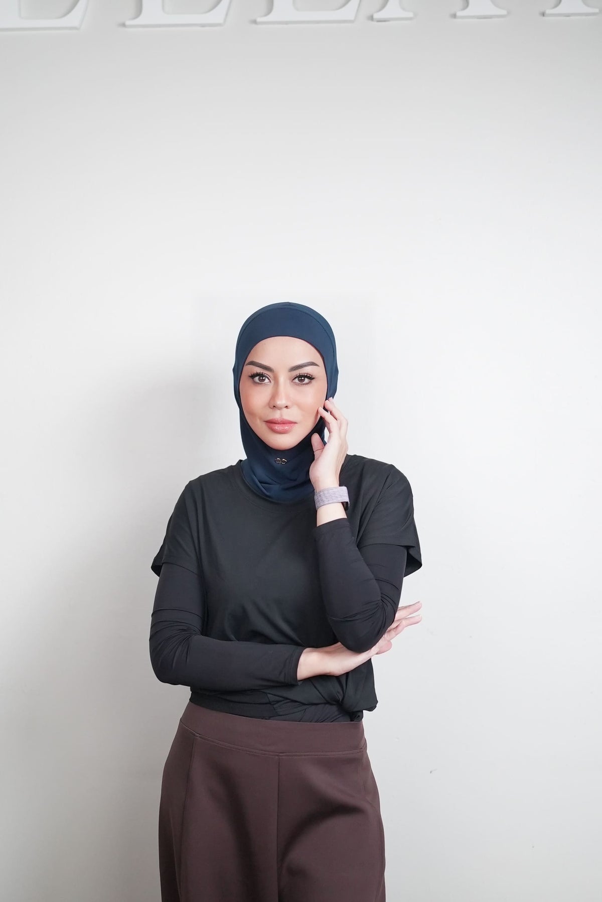 ELLAYA Hijab Sport Wear Instant FlowFit Jersey Series