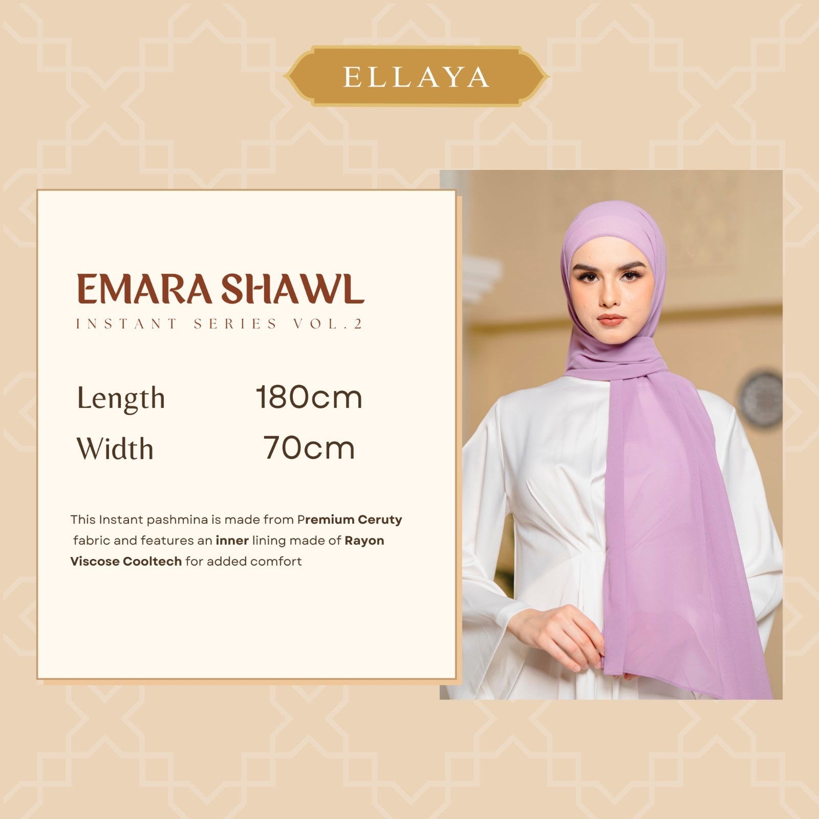 Emara Shawl Instant Series VOL.2