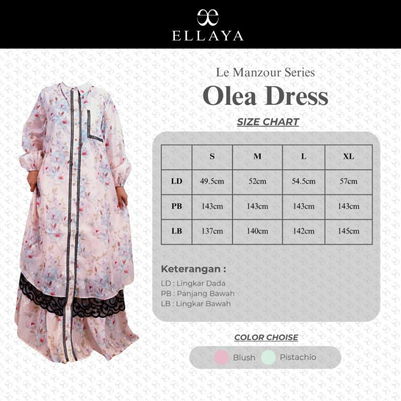 Olea Dress - Le Manzour Series
