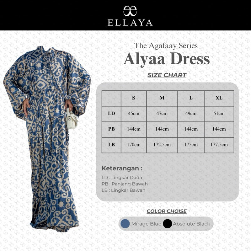 Alyaa Dress - The Agafaay Series