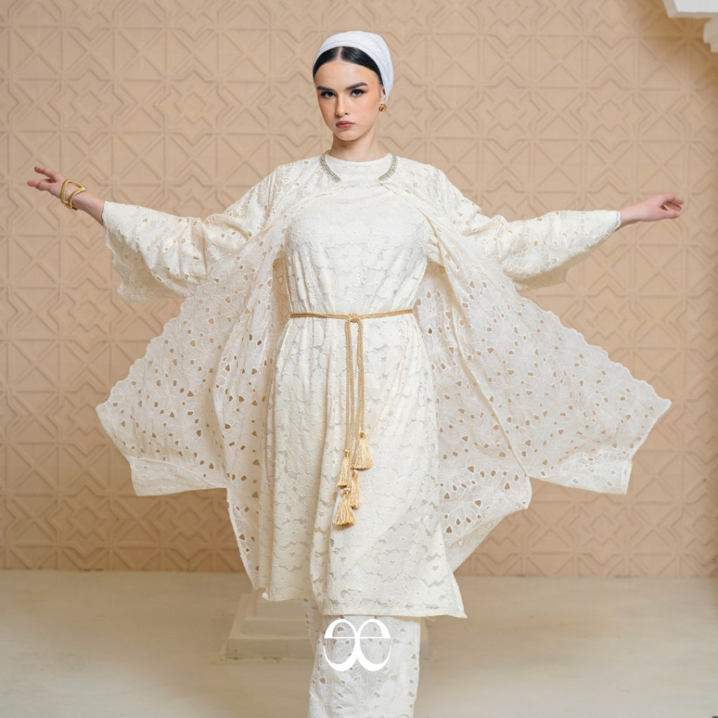 Antheia Lace Tunic - Zahabiya Series