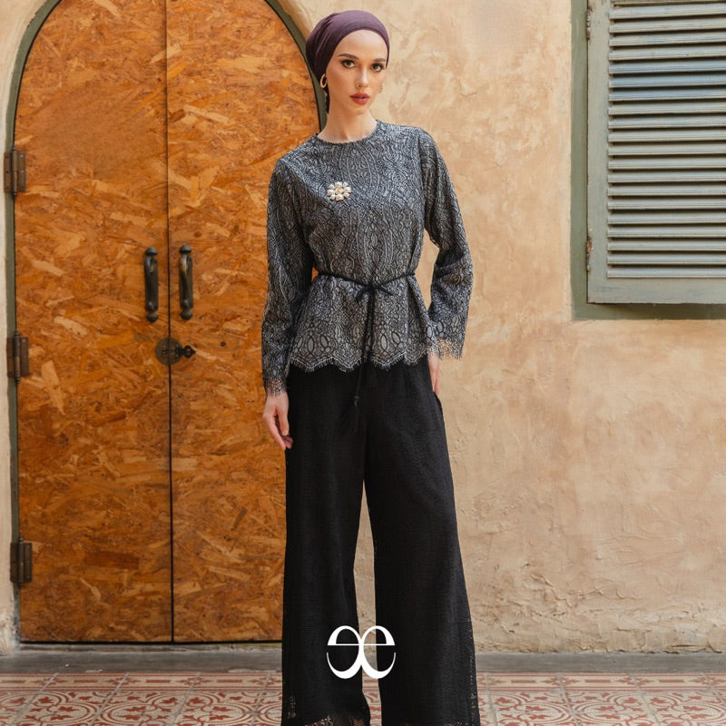 Hera Lace Pants - Papyrus Bloom Series