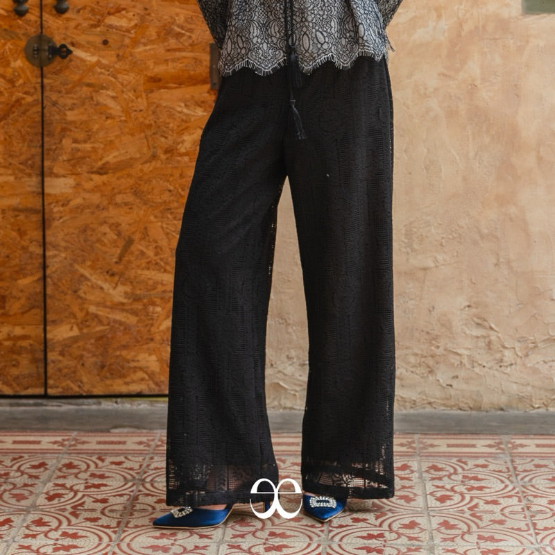Hera Lace Pants - Papyrus Bloom Series