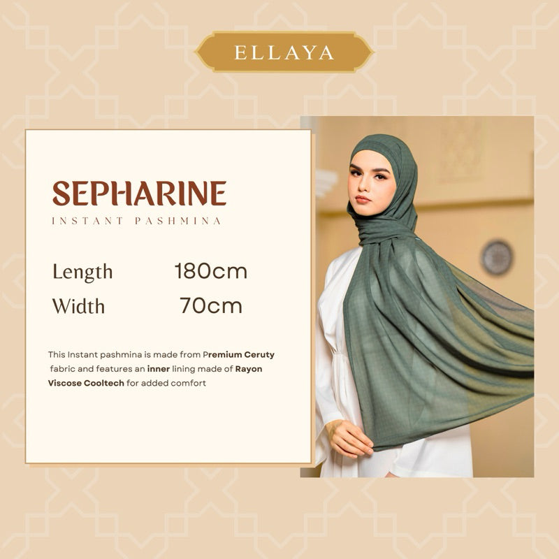 Sepharine Pashmina Instant - E Mono Series