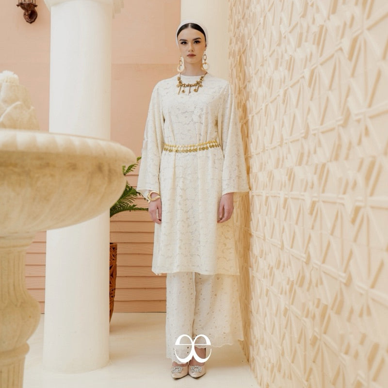 Zyna Lace Pants - Zahabiya Series